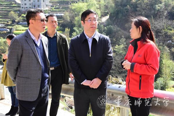 孟东方校长一行调研贝博BB平台德甲狼堡沿河中蜂扩繁场